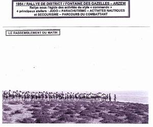 SCOUTS DE FRANCE 1ERE GROUPE BAYARD 1948 1954 N0087